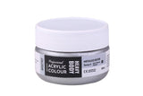 Brustro Professional Artists Heavybody Acrylic Paint 50Ml Metallic Silver (Sr 4)| Ideal For Canvas,Impasto And Textured Painting