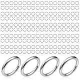 2000 PCs No Tarnish Stainless Steel Jump Rings for Jewelry Making, 6mm, 20 Gauge Thickness, Silver (6mm)