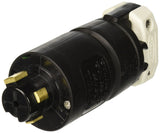 Hubbell HBL21415B Hubbellock Plug, 3 Pole 4 Wire, 30 amp, 600V
