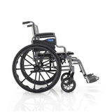 Invacare Essentials Tracer SX3 Wheelchair, Foldable, Swing-Away Footrests & Desk Length Arms, 20 Inch Seat