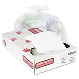 Boardwalk Linear Low Density Industrial Can Liners, 33 gal, 0.9 mil, 33 x 39, White, 100/Carton (W3339X)