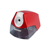 Bostitch Office Personal Electric Pencil Sharpener, Powerful StallFree Motor, High Capacity Shavings Tray, Red (EPS4RED)