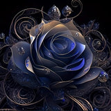 Flower Diamond Art Kits for Adults, Rose Diamond Painting Kits, Dimond Art Paintings Kit, Diamond Dot, Gem Painting Kit, Crafts 
