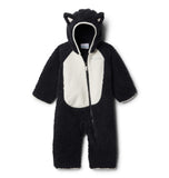 Columbia Baby Foxy Baby Sherpa Bunting, Black/Chalk, 18/24
