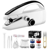 Handheld Sewing Machine, Portable 2-Speed Mini Sewing Machine, Easy to Use for Beginners and Fast Stitch Suitable for Clothes, F