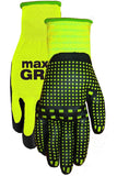 Midwest Gloves & Gear mens Comfort Fit GLOVE, Hi Vis Yellow, Large, 1 Count Pack of US