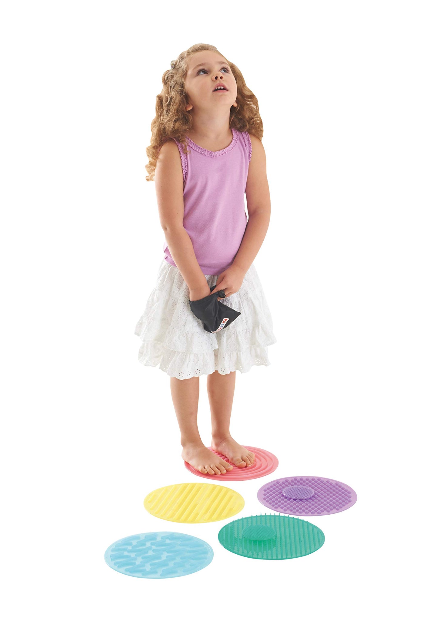 TickiT Silishapes Sensory Circles - in Home Learning Toy for Calming Sensory Play - Set of 10 - Assists Autistic Toddlers & Chil