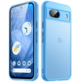 JETech Matte Case for Google Pixel 8a 6.1-Inch 2024, Frosted Translucent Back Protective Slim Phone Cover, Anti-Fingerprints (Ba