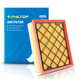 PHILTOP Engine Air Filter CA11480 Replacement for Ford Fusion 2013-2020, Edge 2015-2024, GT 2017-2022 & Lincoln Continental 2017