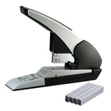 Bostitch Office Auto 180 Xtreme Duty Automatic Stapler, 2180 Sheets, Silver/Black (B380HD)