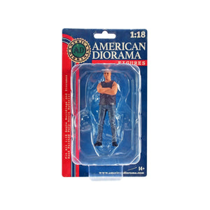 American Diorama Car Meet 3'' Figure 1 For 1/18 Scale Models 76326