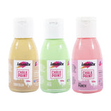 Immix Chalk Paint Set, Tortilla ;Sweet Pea ;Pink Punch Chalky Finish 100 Ml Each
