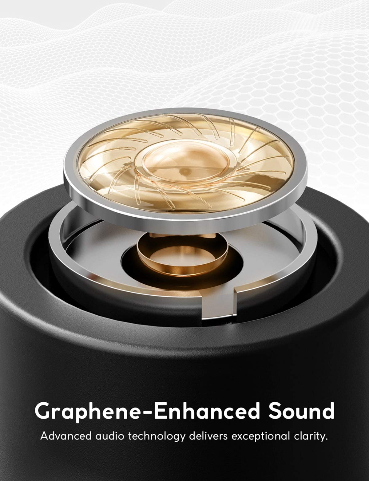 True Wireless Headphones, ZOLO Liberty [Upgraded] 8-Hour Playtime (100 Hours with Charging Case), Bluetooth 5 Bluetooth Earbuds