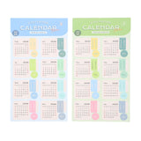 SEWACC 2 Sheet 2026 Calendar Stickers - Monthly Planner Tabs Adhesive Mini Monthly Tabs for Planners Schedule Date Planning Stic