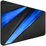 Desk Pad, Large Gaming Mouse Pad,Extended Keyboard Mouse Mat Desk Pad with Non-Slip Rubber Base & Stitched Edge for Computers La