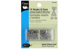 Dritz Hooks & Eyes Nickel Size 3