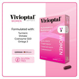 Vivioptal WOMEN Multivitamin & Multimineral Supplement - 30 Capsules