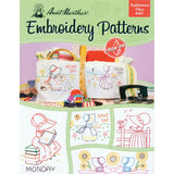 Aunt Marthas 407 Sunbonnet Days Embroidery Transfer Pattern Book Kit