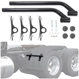 KUAFU Poly Fender Mounting Kit for 8591000, Fits Fenders # 8590195, 8590245, Adjustable Brackets and Frame Bolts for Dump, Garba