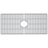 VIGO 32 in. x 15 in. Silicone Bottom Grid for Single Bowl Kitchen Sink in Gray VGSG3618