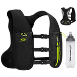 Maelstrom Running Vest for Women Men,Adjustable & Lightweight Reflective Hydration Vest with 500ml Soft Flask , Running Backpack
