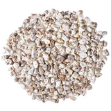 Asingeloo 5-8mm Wholesale White Turquoise Tumbled Chip Stone Beads Bulk Irregular Shaped Drilled Loose Gemstones Beads with Box 