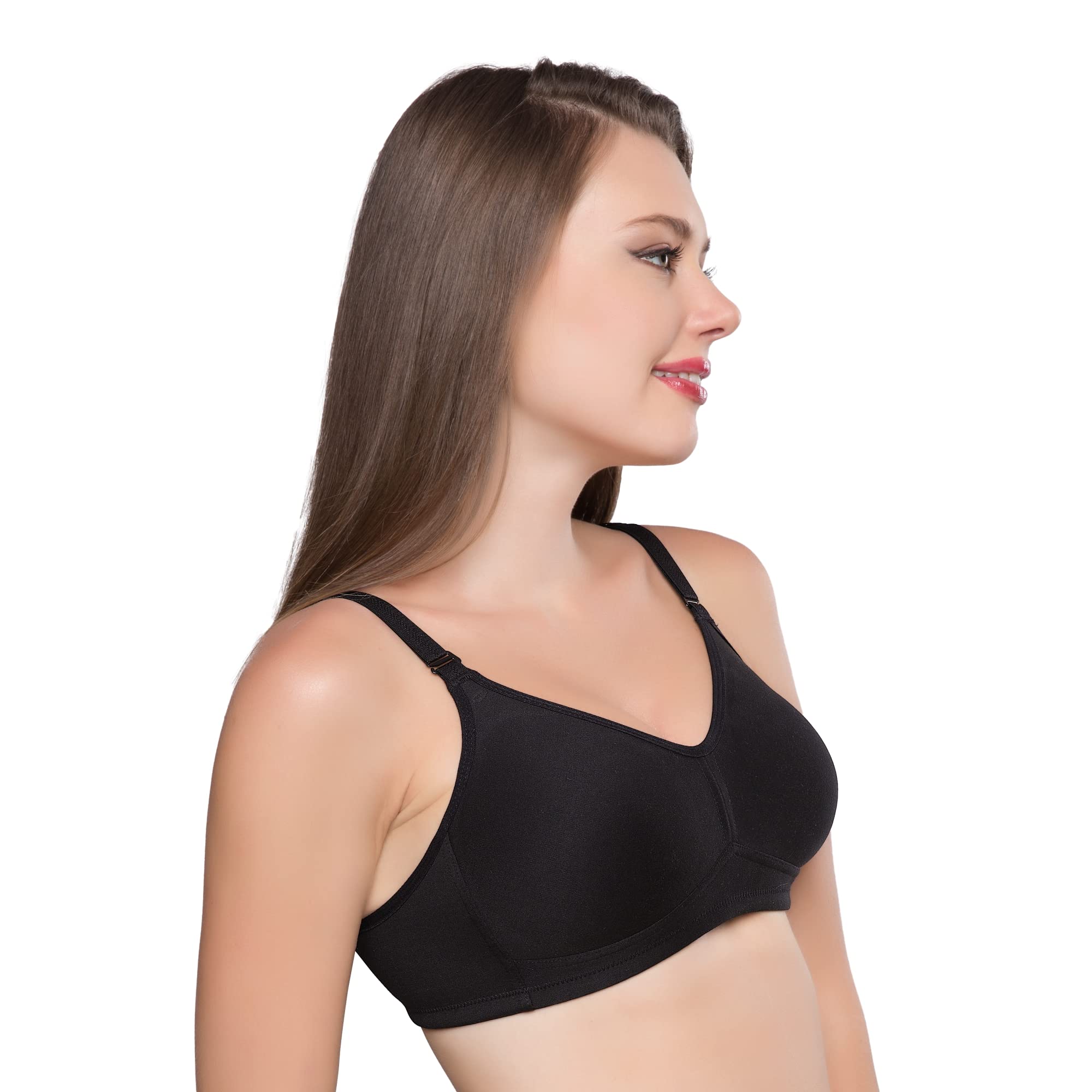 Trylo Minimizer 38 Black C - Cup,BLACK,38,B0BY24BBB6