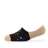 Young Wings MenS_Socks Beige Colour Cotton Fabric Design Free Size NoShow Length Casuals & Formals Wear Socks Pack Of 1 M1115