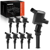 A-Premium Ignition Coil Packs DG508 FD503 Compatible with Ford F-150 F-250 F-350 Expedition Excursion E-150 E-250 E-350 Econolin
