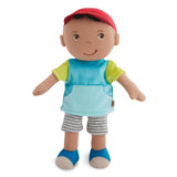 HABA Snug Up Gabriel - 10 Soft Doll, Machine Washable Baby Boy Doll - Perfect Snuggly First Soft Toddler Plush Figure for 6 Mont