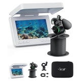 FourQ Underwater Fishing Camera,Fishing Camera Ice vexilar Fish find 4.3inch Hd LCD Display Underwater W/ 5000mah Li-Battery,65f