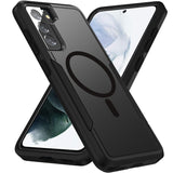 Teayoha for Samsung Galaxy S21 Plus Case,[Compatible with Magsafe] [Military Grade Drop Tested] Shockproof Magnetic Tough Rugged