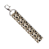 Isee 360 Flower Pattern Lanyard Tag With Swivel Lobster For Gift Luggage Bags Backpack Laptop Bags L X H 5 X 0.8 Inch