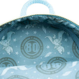 Loungefly Dumbo 80Th Anniversary Don'T Just Fly Mini Backpack Light Blue