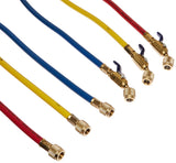 Yellow Jacket GIDDS505049 Charging Hose Set 60 with Compact Ball Valve