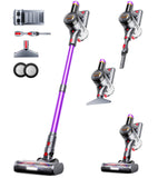 VIAFLY Cordless Vacuum Cleaner, Upgraded 550W 45Kpa 60Mins Vacuum Cleaners for Home, Anti-Tangle Stick Vacuum with Self-Standing