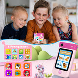 Makolle Kids Smart Phone for Girls Christmas Birthday Gifts Age 3-10 2.8'Touchscreen Toddler Learning Toy Story Phones for Kids