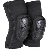 Klein Tools 60630 ToughFlex Knee Sleeves for Work, Construction, LowProfile Sleeve with Zipper, GelLike Foam, Black, L/XL