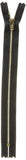YKK Metal Jean Zipper, 9, Black