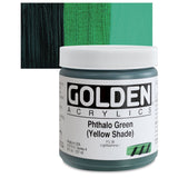 Golden Heavy Body Acrylic Paints 236Ml Green (Phthalo Green Yellow Shade)