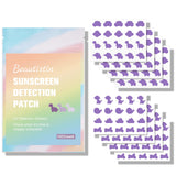 UV Detection Stickers for Sunscreen - 160 Count UV Detection Stickers, Know When to re-Apply Sunscreen, Sun Protection Reminder 