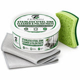 FENQRU Stainless Steel Sink Cleaner and Polish Paste for Faucets, 260g