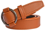 Sunshopping WomenS Synthetic & Faux Leather Belt (Weryj_Tan)