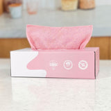 LEEHELTON Reusable Microfiber Cleaning Cloth with Dispenser Box | Thickened Magic Cleaning & Drying Wipes | MultiFunctional Rag