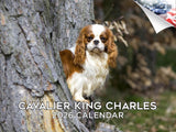 2025 2026 Cavalier King Charles Calendar - Dog Breed Monthly Wall Calendar - 12 x 18 Open - Thick No-Bleed Paper - Giftable - Ac