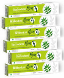 Herbodent NEEM 7 in 1 Toothpaste-6.53Oz Pack of 6 | Organic Herbs-Neem, Black Seed & Xylitol for Anti Cavity, Cardamom & Mint fo