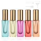 RAMFIYN 6ml Set of 5 Travel Perfume Bottle Refillable Perfume Bottle Travel Cologne Sprayer Mini Perfume Bottle Small Perfume Sp
