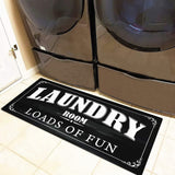 Ukeler Keler Laundry Room Rug & Mats - Non-Slip, Durable, Waterproof Farmhouse Runner, 48''20''