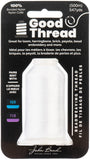 JOHN BEAD CORP John Bead Good Thread 500m SpoolWhite, Multicolor
