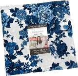Blueprint Layer Cake, 42 10-inch Precut Fabric Quilt Squares by Camille Roskelley
